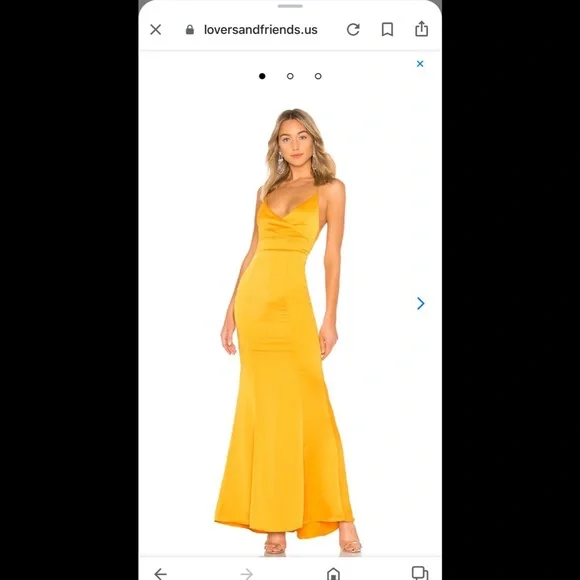 Lovers + Friends | Dresses | Lovers Friends Vilailuck Gown | Poshmark